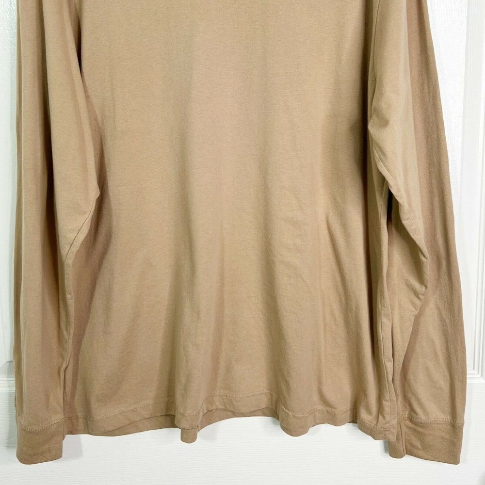 Independent Trading Company Mens Tan Turkuaz Powerfunk Long Sleeve T Shirt Sz XL - Picture 5 of 9
